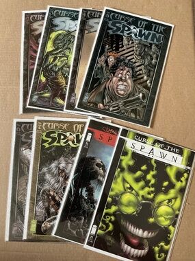 Curse Of The Spawn Image Comics 8 Comic Lot No 2 3 4 5 6 7 23 25